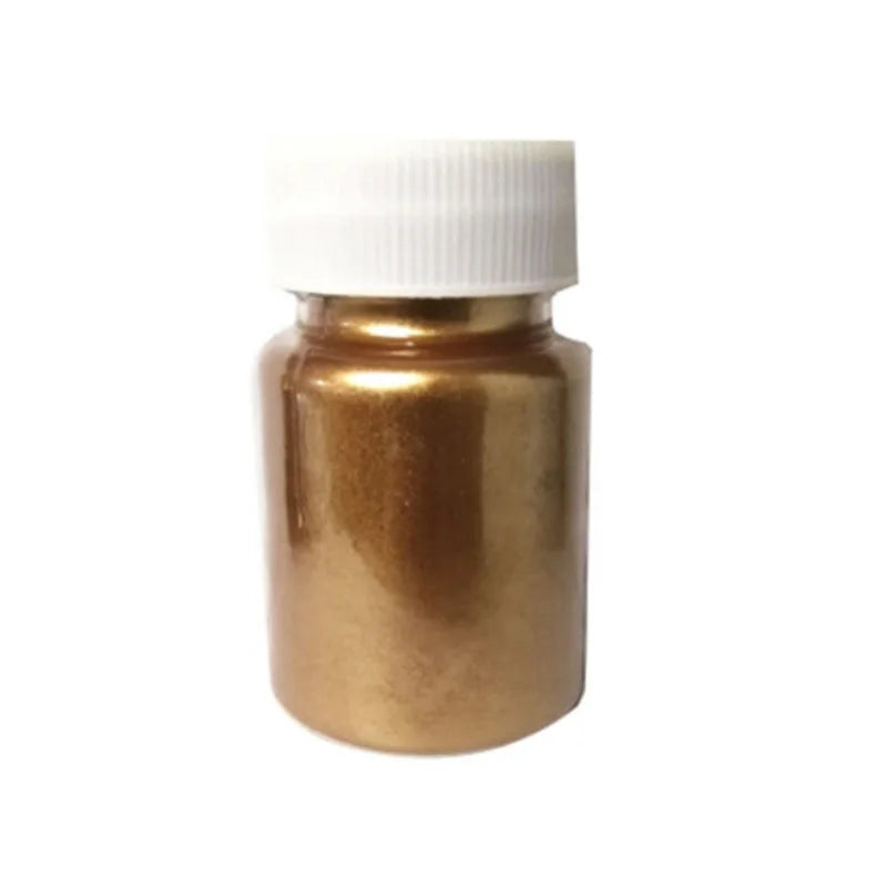 15g/Bottle Gold And Silver Dye Glitter Powder Mousse Cake Macaron Chocolate Confectionery Pastry Baking Cake Decoration