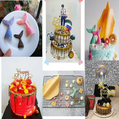 15g/Bottle Gold And Silver Dye Glitter Powder Mousse Cake Macaron Chocolate Confectionery Pastry Baking Cake Decoration