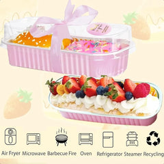 50 Pack Mini Loaf Pans with Lids and Spoons 6.8 Oz Mini Cake Pans with Lids for Baking Pink Disposable Rectangle Aluminum Foil