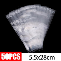 300/50Pcs Disposable Transparent Popsicle Bags Ice Cream Juice Yogurt Chocolate Ice Bags DIY Kitchen Accessories Cool Summer