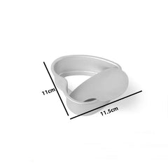 4/6/8/10 Inch Heart Shaped Cake Pan with Removable Bottom Wedding Birthday Baking Cake Tin Cheesecake Pan Chiffon Cake Mold