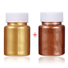 15g/Bottle Gold And Silver Dye Glitter Powder Mousse Cake Macaron Chocolate Confectionery Pastry Baking Cake Decoration