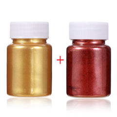 15g/Bottle Gold And Silver Dye Glitter Powder Mousse Cake Macaron Chocolate Confectionery Pastry Baking Cake Decoration