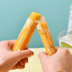 300/50Pcs Disposable Transparent Popsicle Bags Ice Cream Juice Yogurt Chocolate Ice Bags DIY Kitchen Accessories Cool Summer